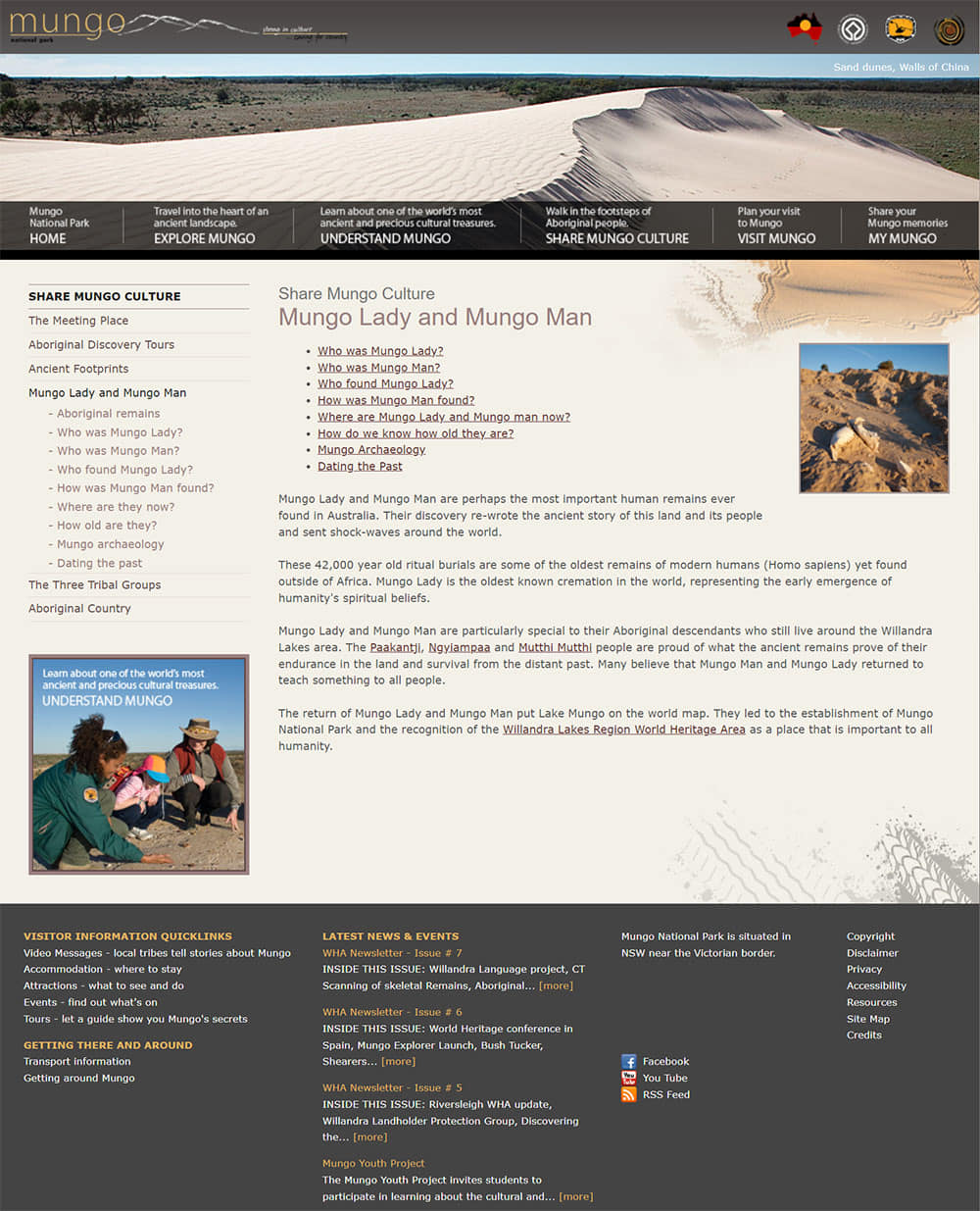 Mungo Man and Mungo Woman